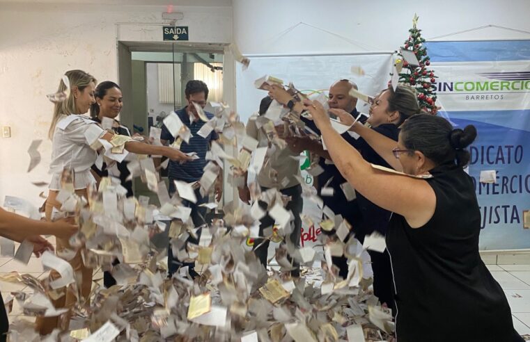 A ACIB e Sincomercio realizam sorteio da Campanha de Natal