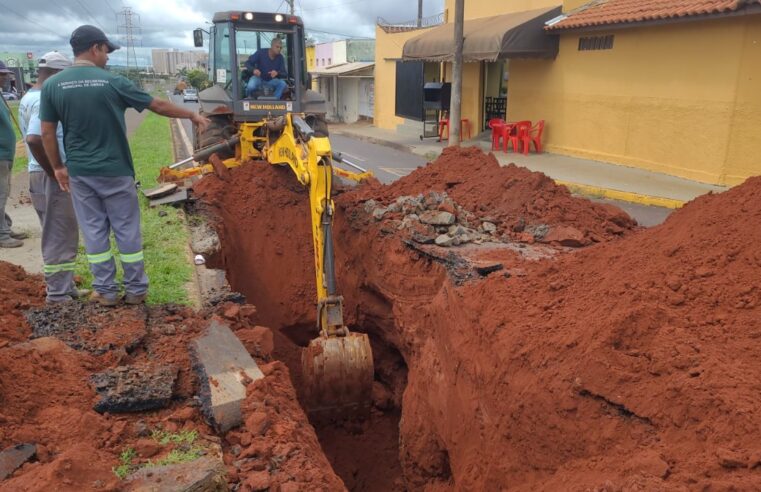 Trecho da Avenida Dom José de Matos Pereira é interditado para reparos