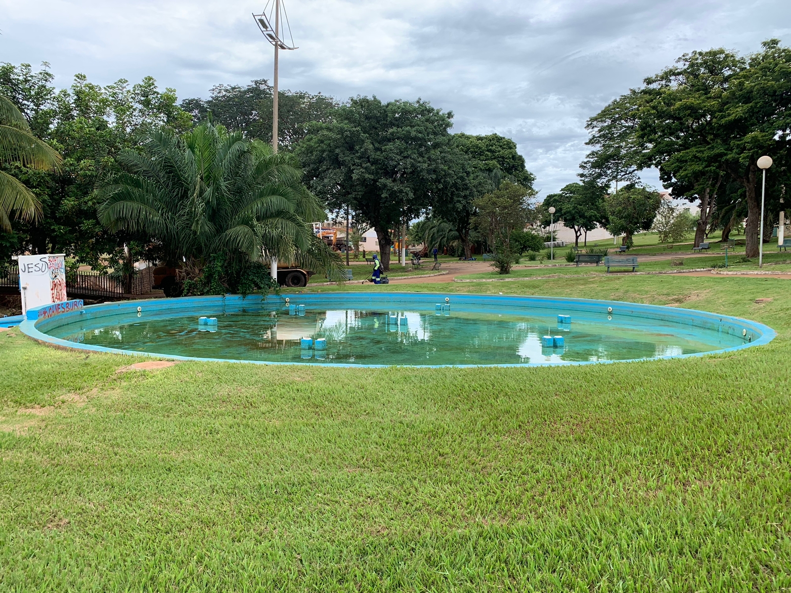 Fonte da Praça da Primavera passará por manutenção