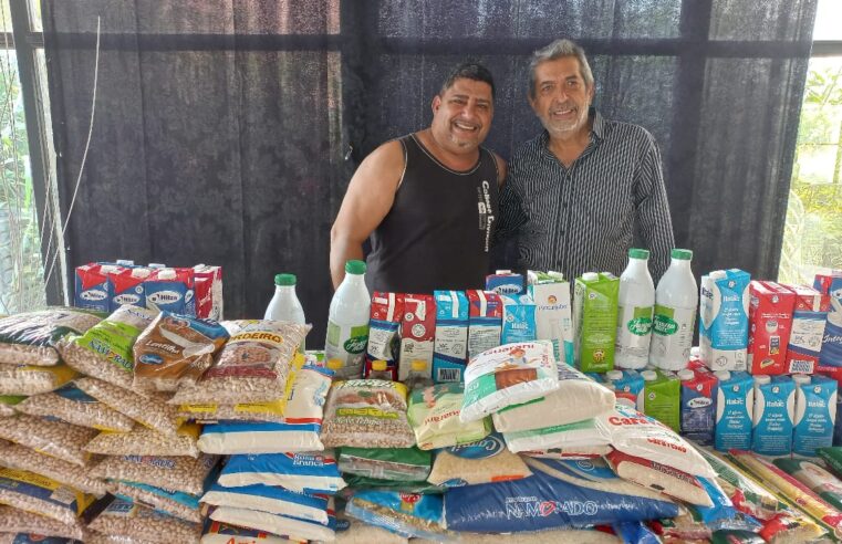 Aniversário Solidário: Em baile comemorativo pelos seus 50 anos, DJ Alex Tubarão arrecada alimentos para o Fundo Social de Solidariedade