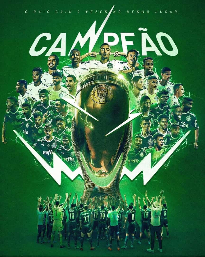 Palmeiras conquista título de  bicampeão da Copinha