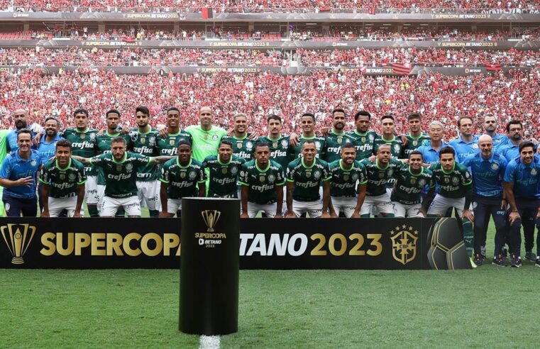 Em grande jogo, Palmeiras vence o Flamengo por 4 a 3 e é campeão