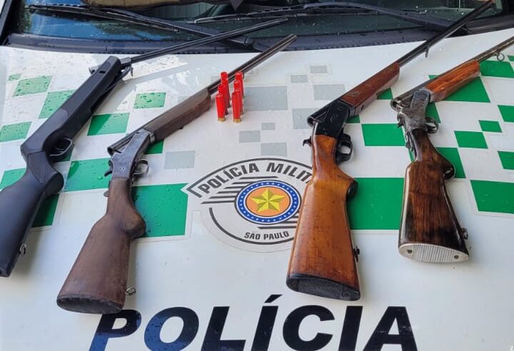 Polícia Ambiental localiza arma de fogo em operação em Severínia