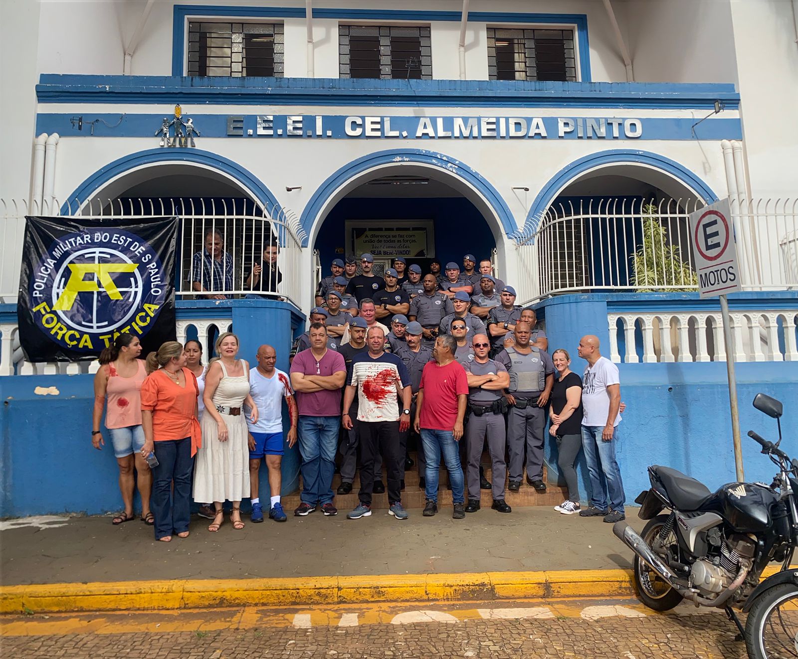 PM promoveu treinamento teórico e prático sobre  “Ocorrências com agressores em locais de acesso ao público”