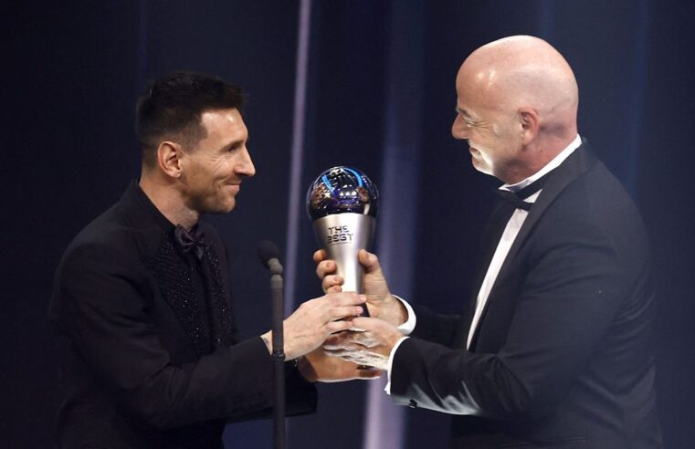 Messi é eleito o melhor jogador de futebol do mundo pela Fifa