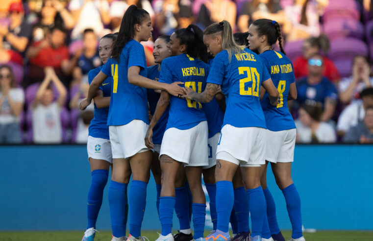 Brasil vence o Japão em SheBelives Cup