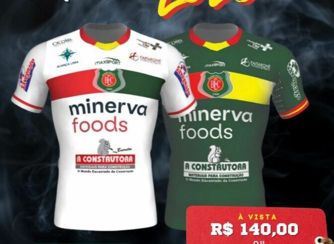 Diretoria do BEC vende camisas oficiais