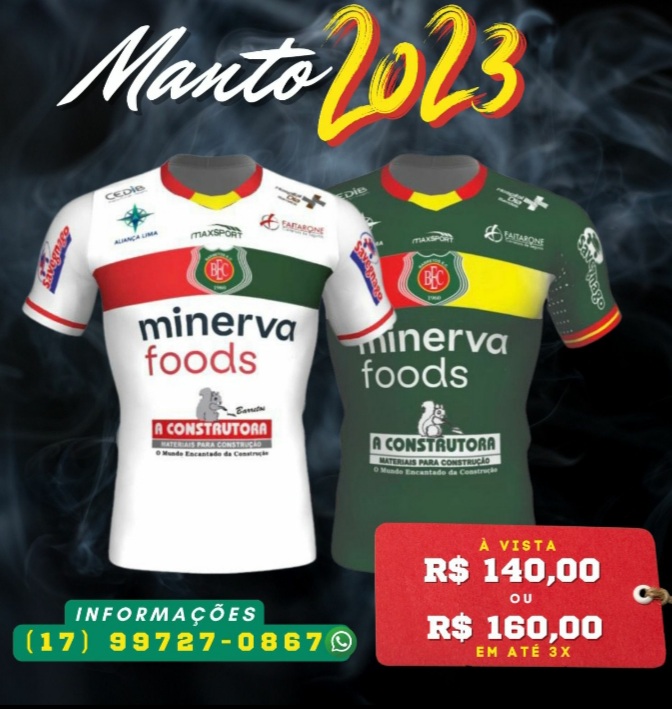 Diretoria do BEC vende camisas oficiais