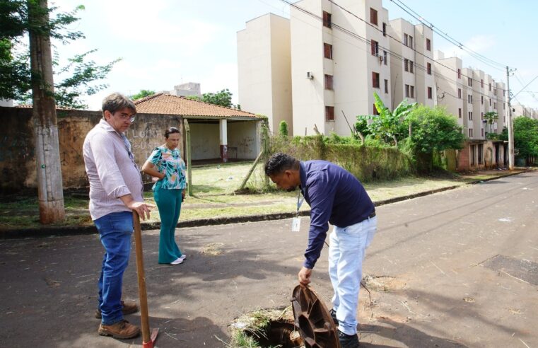 SAAE Barretos fará obra para resolver problemas de extravasamento de esgoto no Luiz Spina