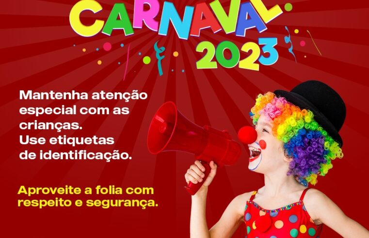 Carnaval: PM dá dicas de segurança no Carnaval