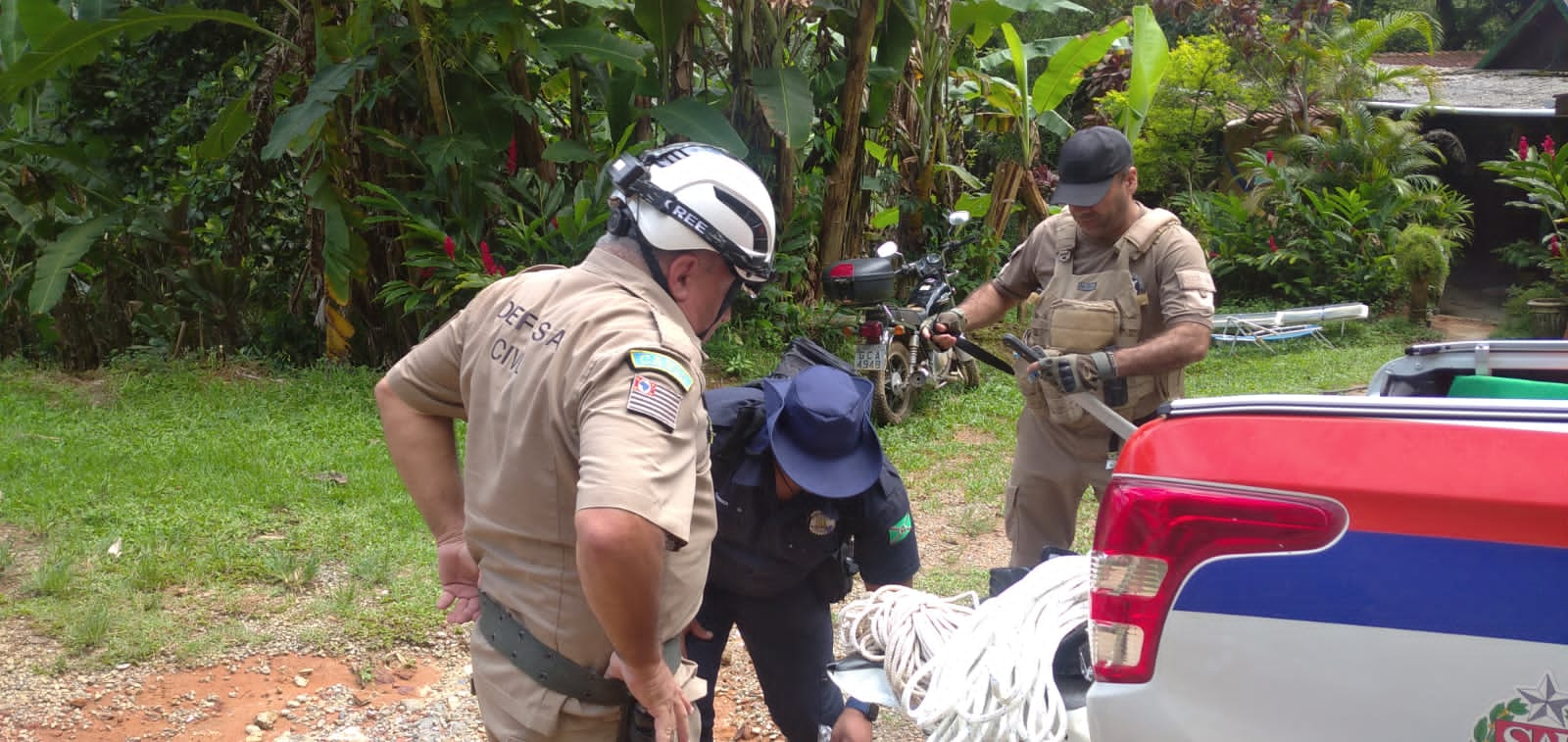 Defesa Civil de Bebedouro atua em resgate no litoral