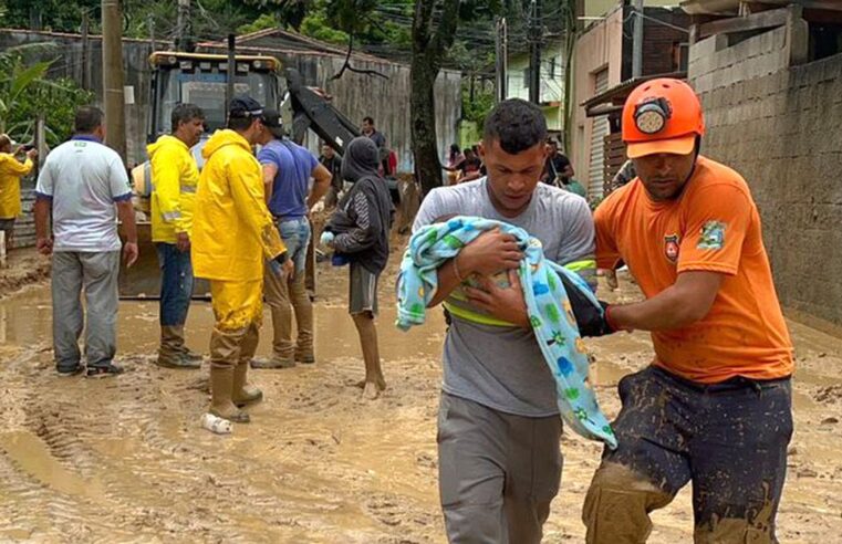 Governo reconhece estado de calamidade pública em São Sebastião