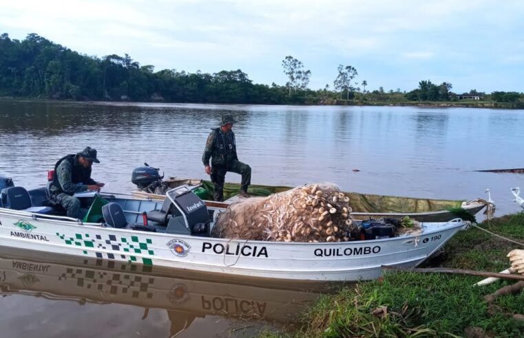 Polícia Ambiental apreende mais de 20 toneladas de pescado durante Piracema