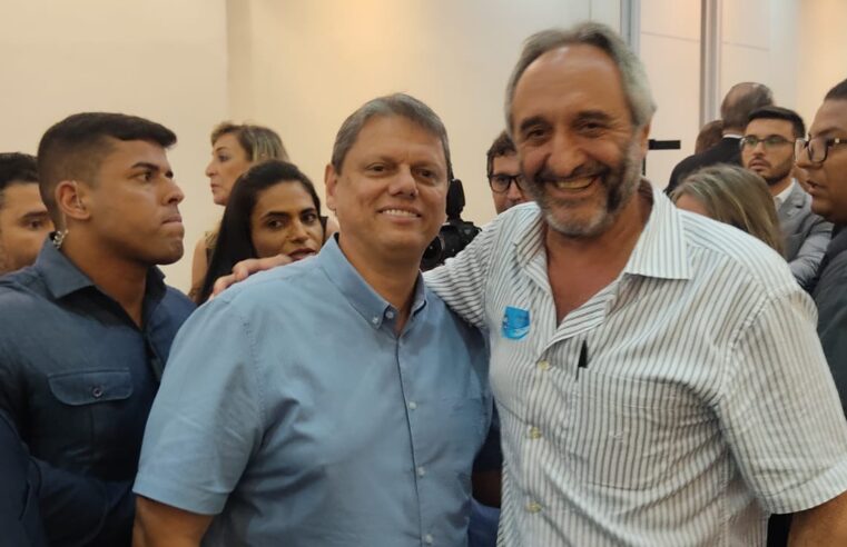 Dieb participa de evento com a presença do Governador Tarcísio de Freitas