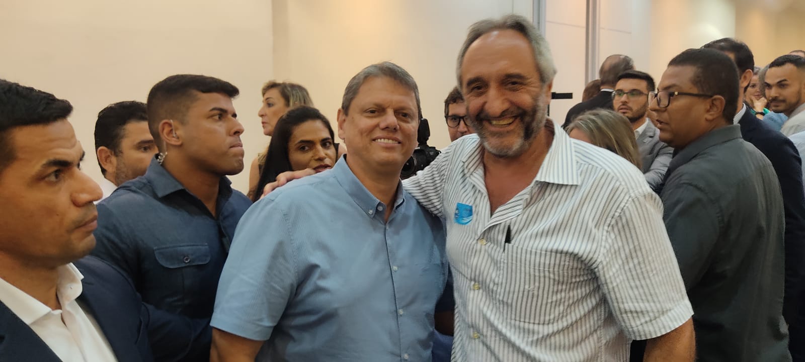 Dieb participa de evento com a presença do Governador Tarcísio de Freitas