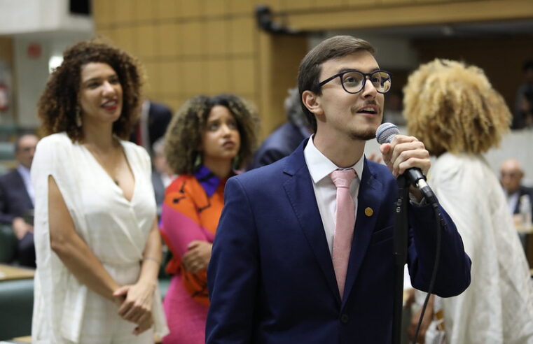 Barretense marca presença na posse do deputado Guilherme Cortez na ALESP