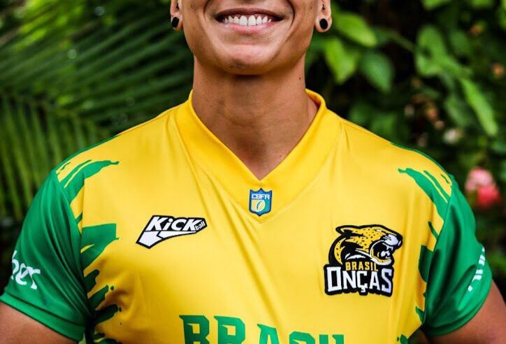 Barretense estreia com título na seleção brasileira de Flag Football