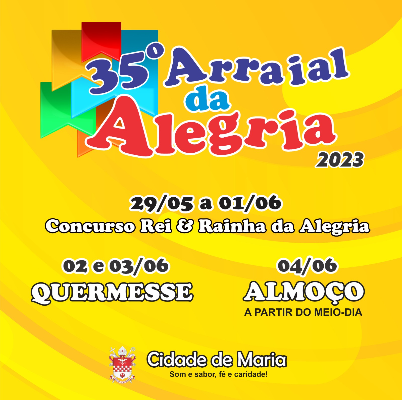 Comissão Organizadora do Arraial da Alegria tem reunião no dia 27