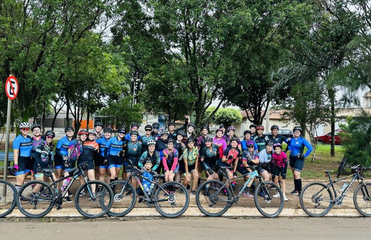 Pedal das Mulheres encerra as atividades em comemoração ao Dia Internacional  em Olímpia