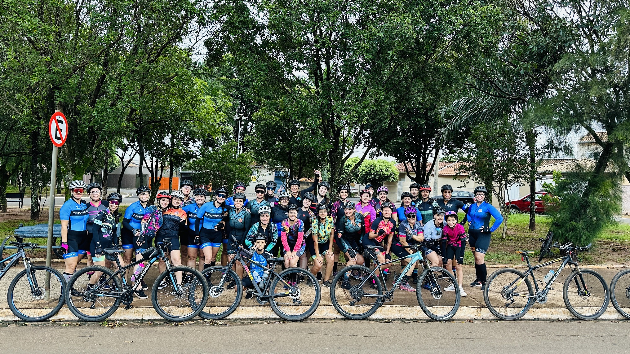 Pedal das Mulheres encerra as atividades em comemoração ao Dia Internacional  em Olímpia