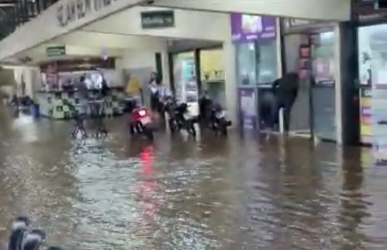 Bebedouro registra 108 milimetros de chuva na tarde de hoje