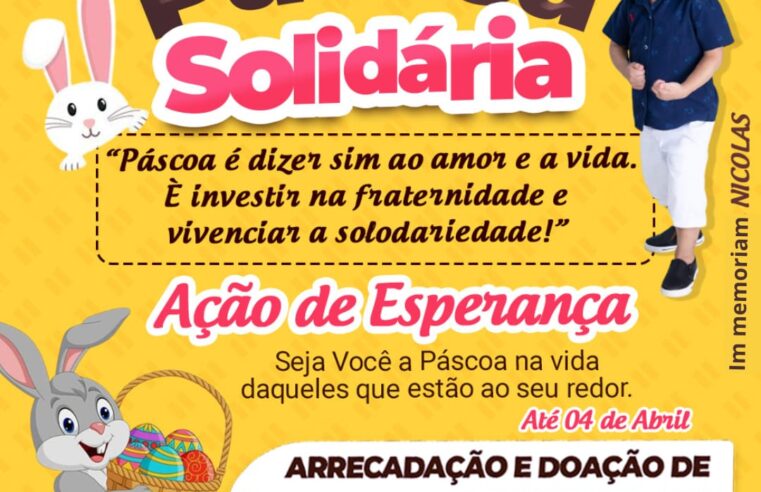 Família desenvolve campanha de arrecadação de chocolates para entidades