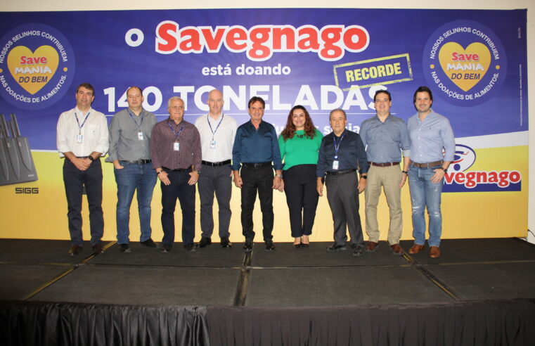 Com recorde de doações, campanha “Save Mania” entrega 140 toneladas de alimentos