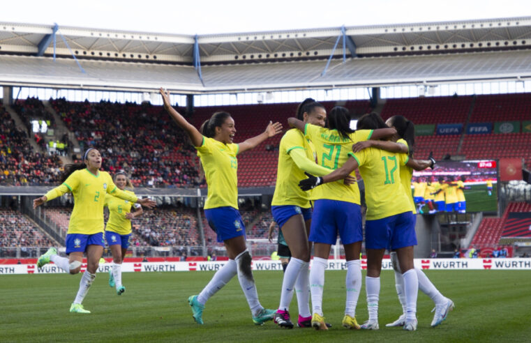 Brasil vence Alemanha em amistoso  para a Copa do Mundo