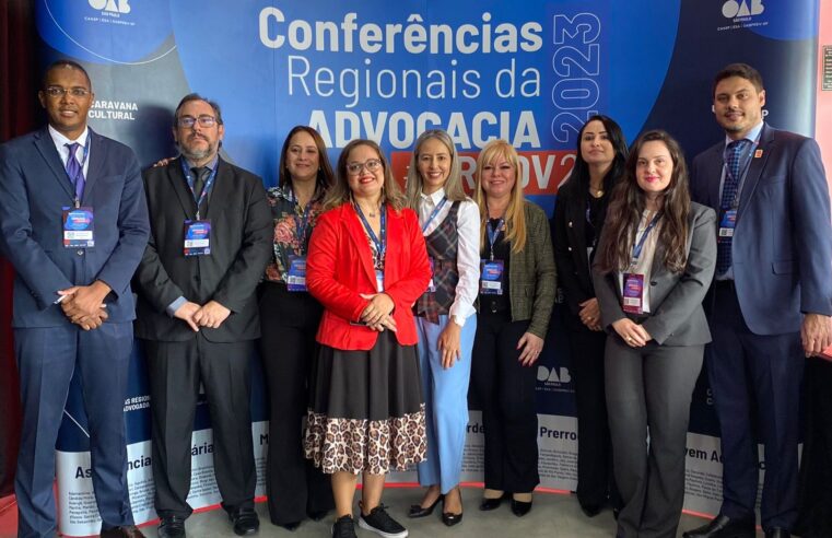 Diretoria e integrantes das comissões da OAB participam da Conferência Regional 2023