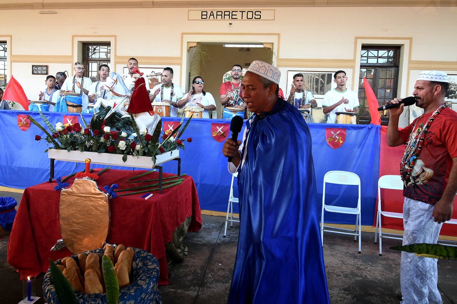 Religiosos prestam homenagem a São Jorge em Barretos