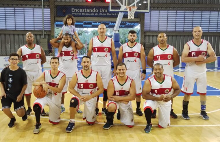 Veteranos vencem Rio Preto em competição de Basquete