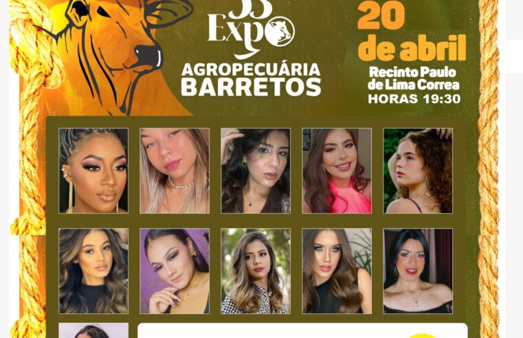 Concurso vai eleger rainha da 53ª Exposição Agropecuária