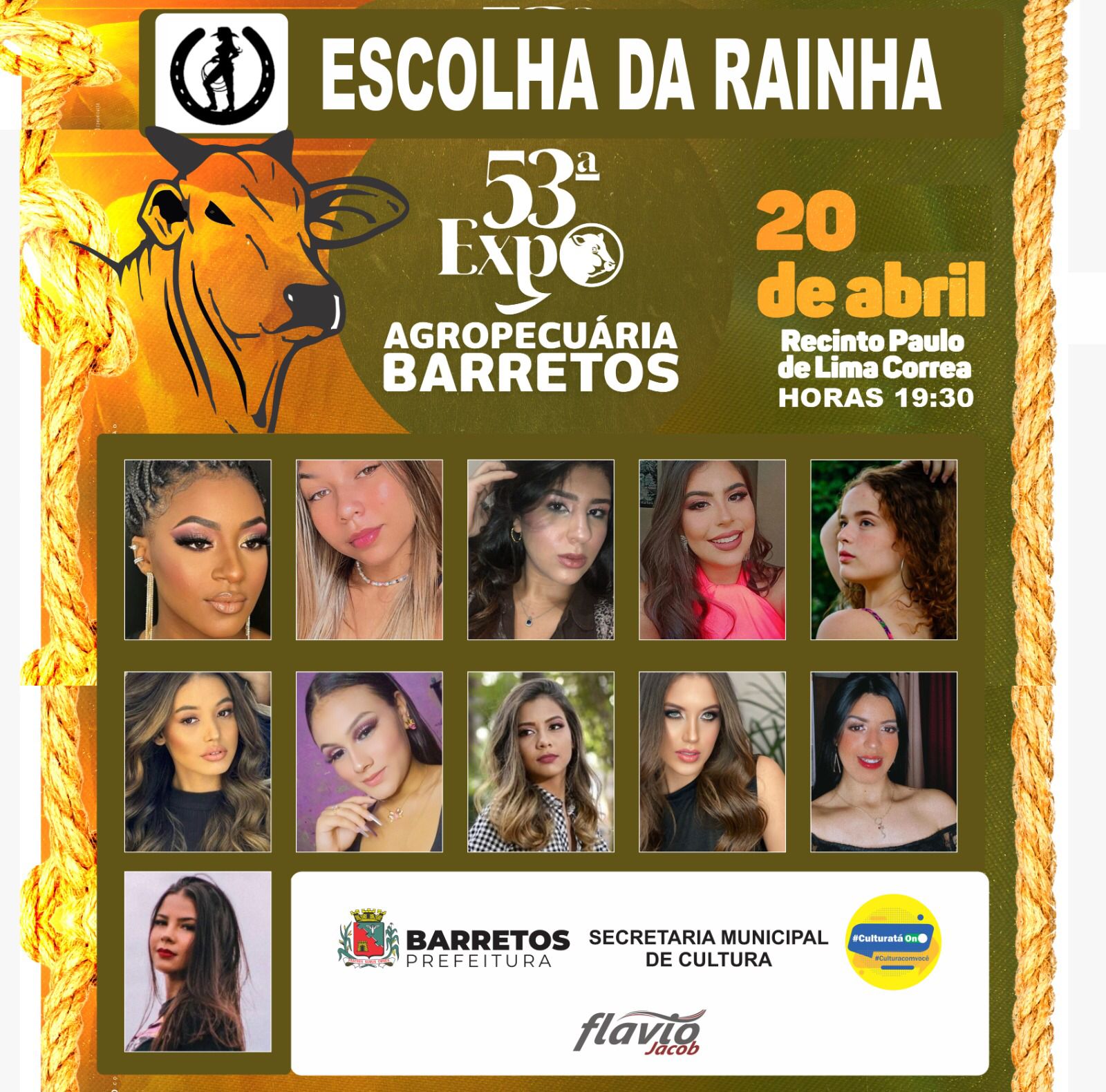 Concurso vai eleger rainha da 53ª Exposição Agropecuária