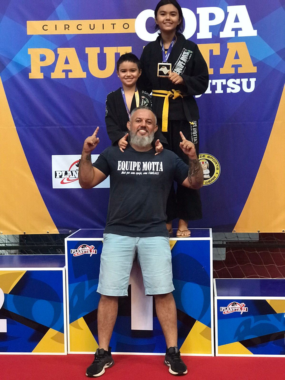 Equipe conquista medalhas em competições de Jiu Jitsu