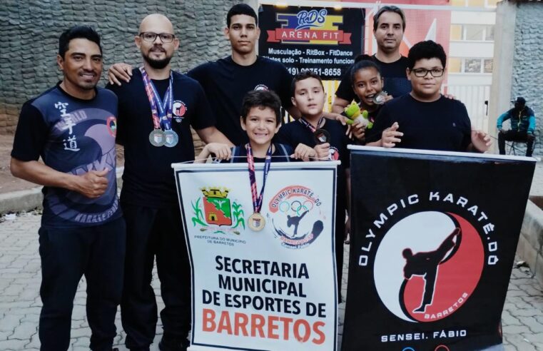 Atletas barretenses conquistam três medalhas e classificação para finais do Campeonato Paulista de Karatê