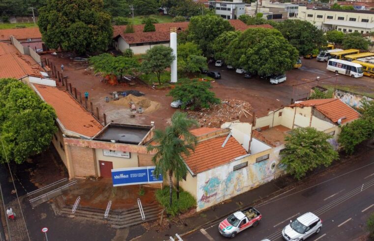 Obras de reforma e ampliação do Cemart avançam para fase estrutural
