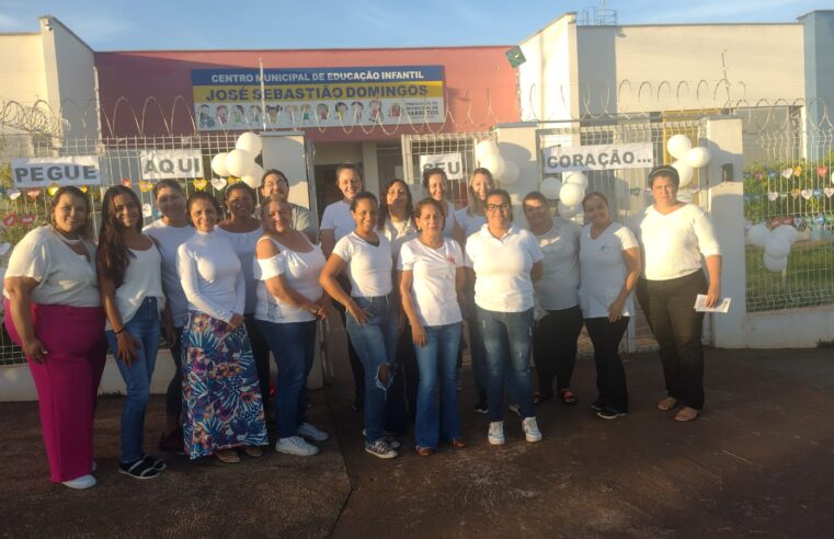 Escolas realizaram celebração do Dia da Paz na quinta-feira