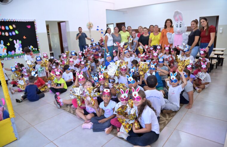 Administração de Colina celebra páscoa com distribuição de cerca de 2 mil ovos