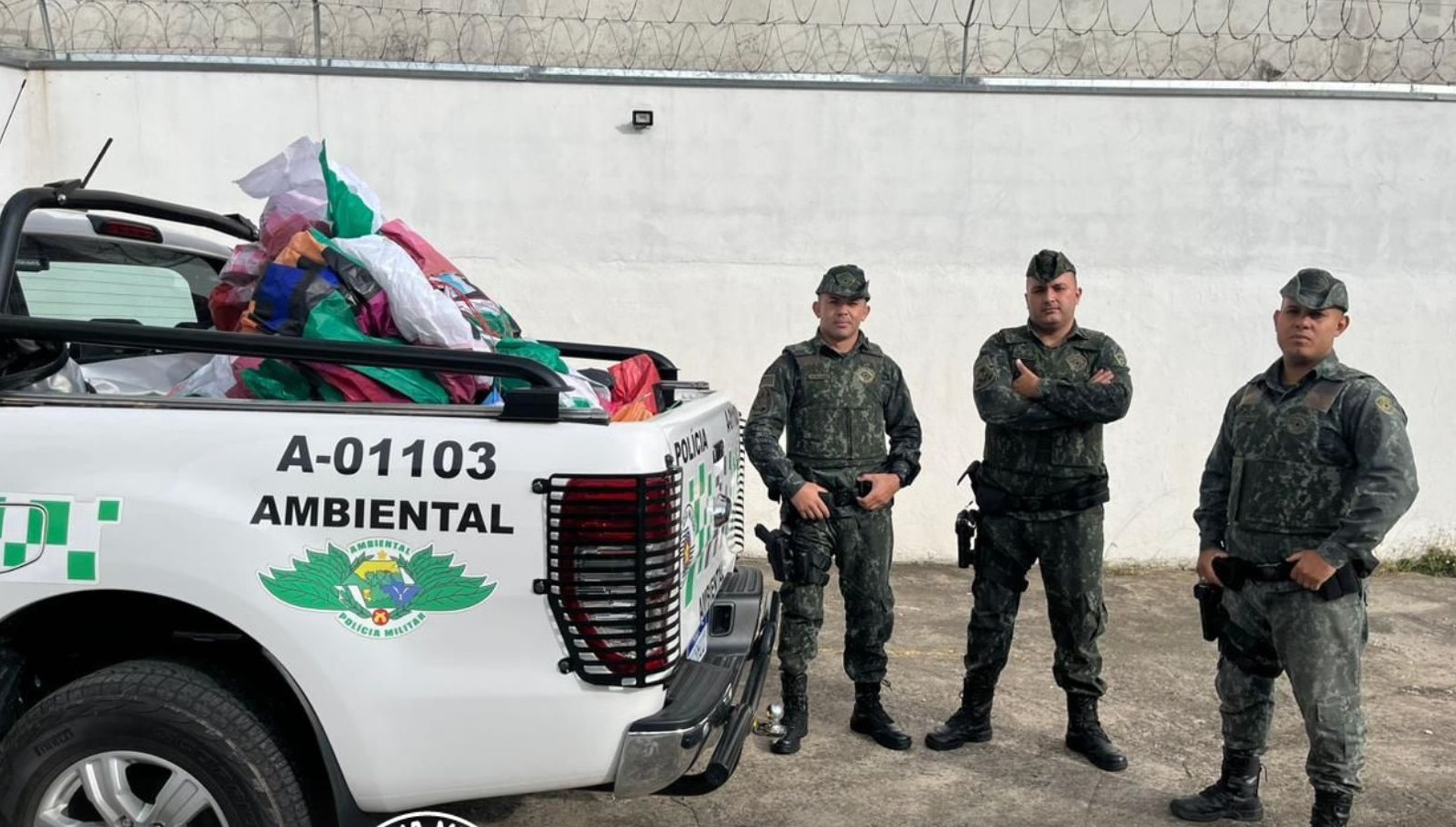 PM Ambiental autua trio por soltura de balões na zona norte de SP