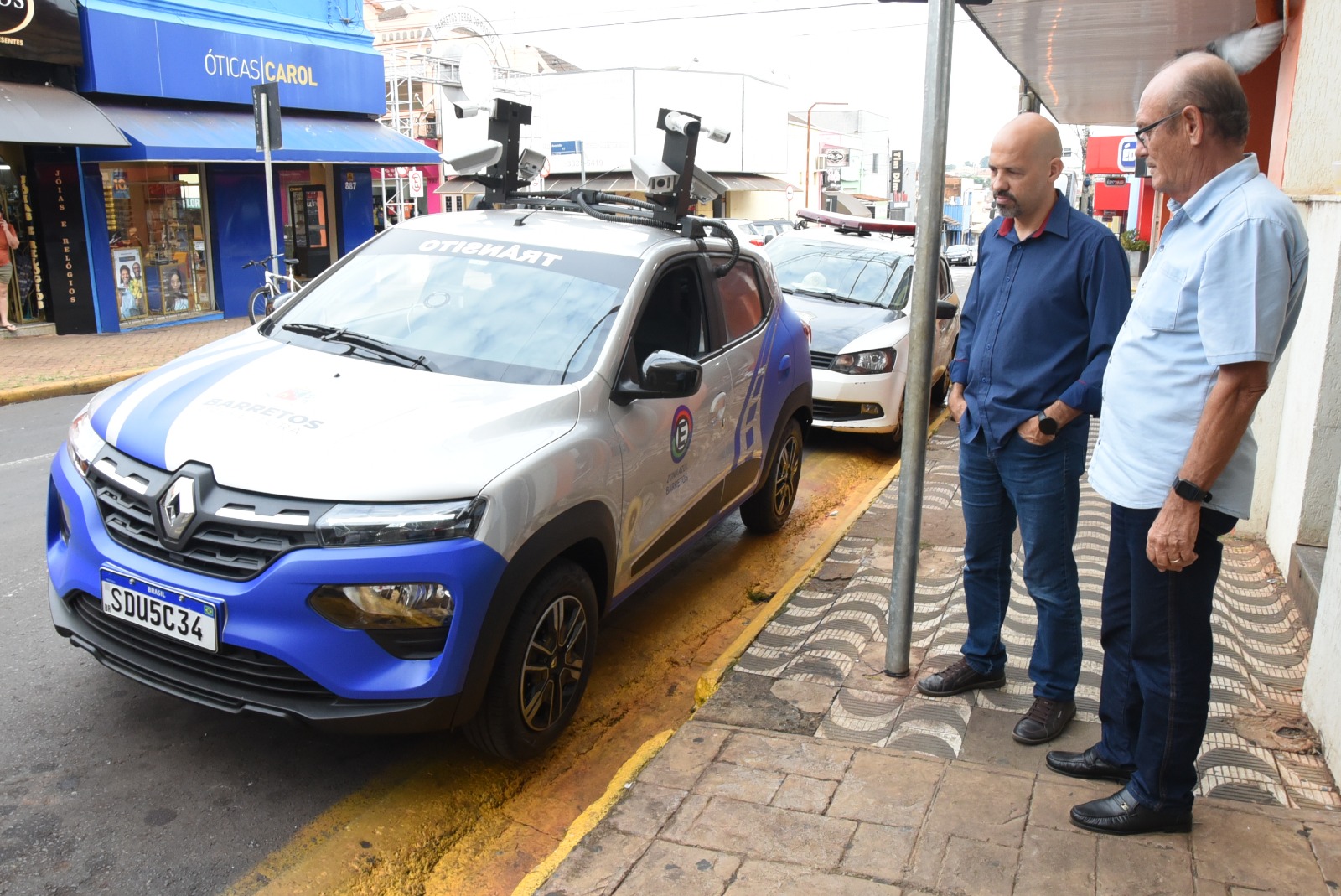 Zona Azul terá carro monitorando veículos estacionados nas 1.300 vagas disponíveis