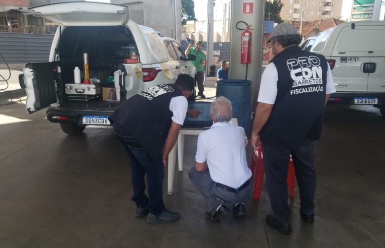 Fiscalização da ANP e Procon encontra irregularidades em revendas de Barretos