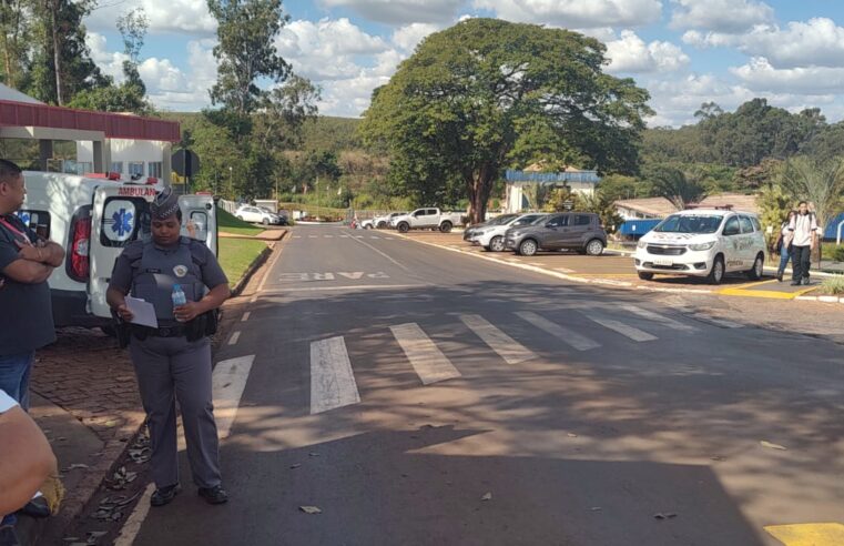 Semana de Trânsito em frigorífico teve participação da PM