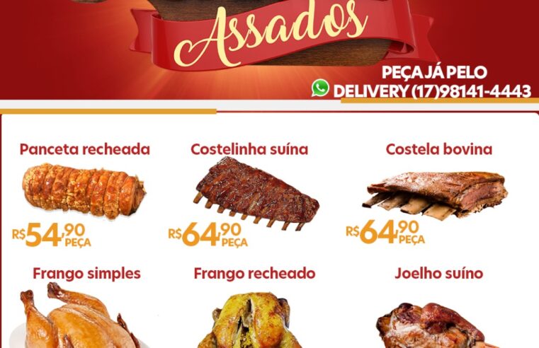 Mercado Santa Helena oferece assados neste domingo