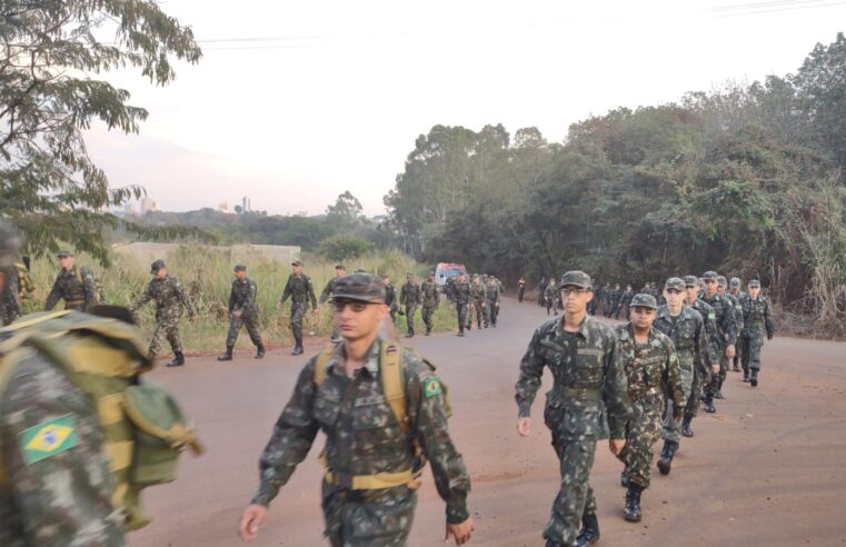 TG realiza marcha de 8 km pela zona rural