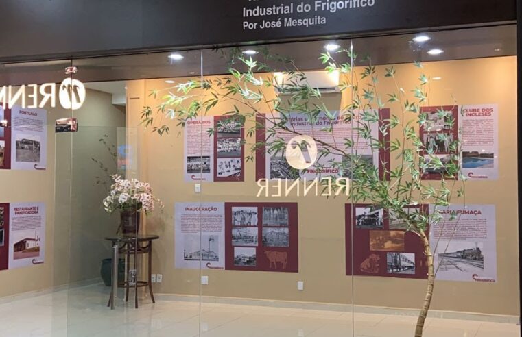 Exposição no North Shopping relembra história do bairro industrial do frigorífico