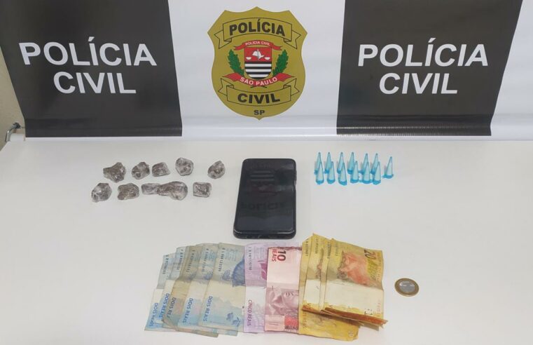 Polícia Civil de Bebedouro prende três envolvidos por tráfico de drogas