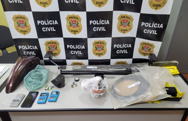 Polícia Civil recupera objetos roubados em empresa de vendas eletrônicas