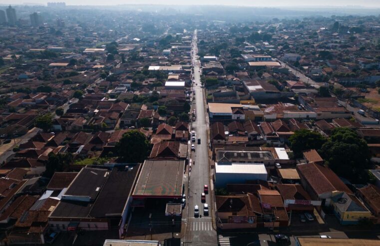 Concluídas as obras de recapeamento asfáltico e alargamento da Avenida 7