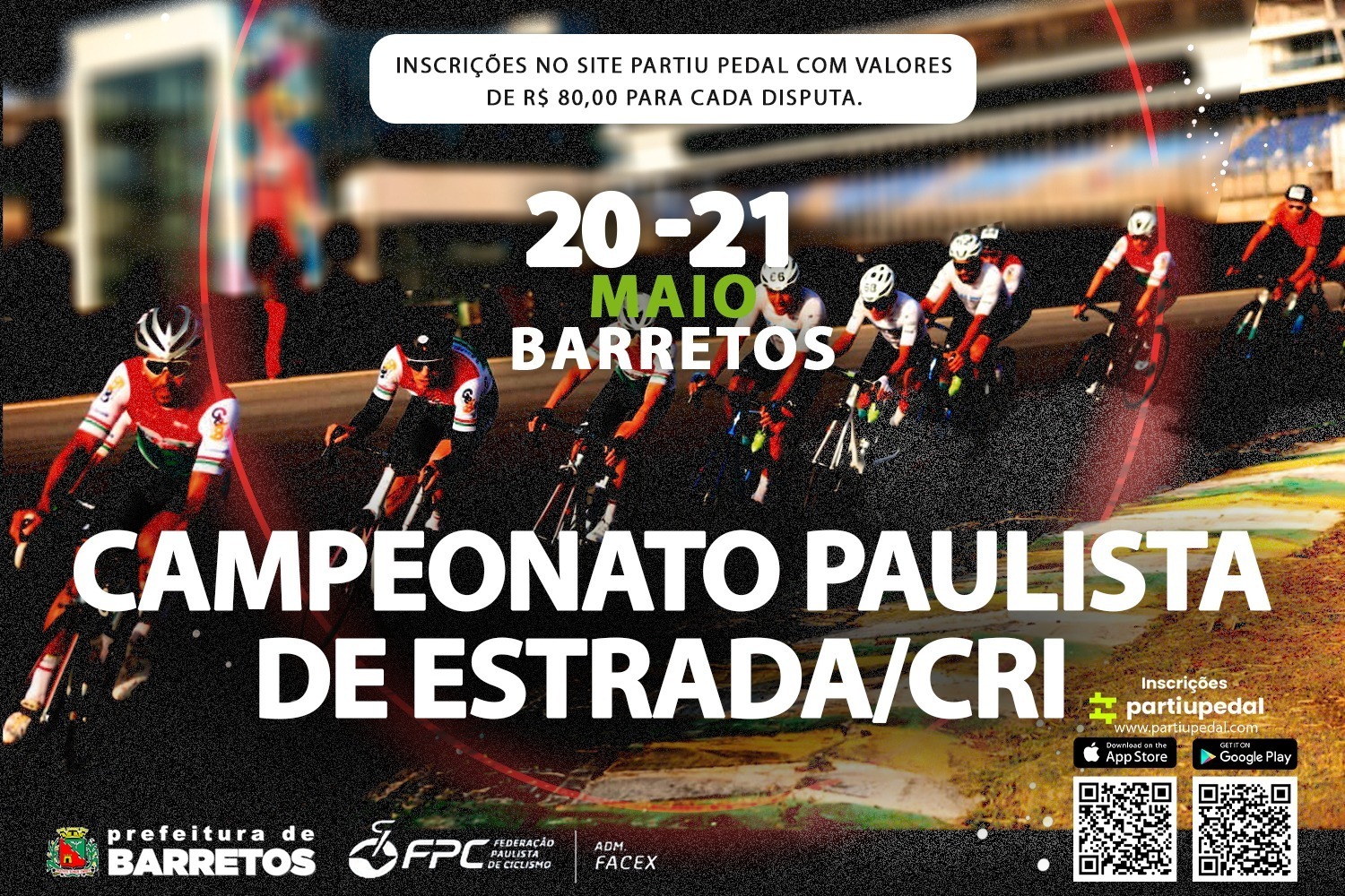 Campeonato Paulista de Ciclismo Contrarrelógio Individual e Estrada será em Barretos