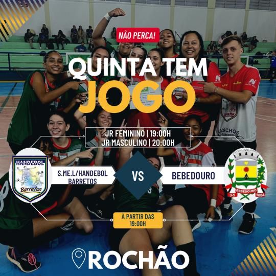 Barretos joga contra Bebedouro pelos Jogos da Juventude